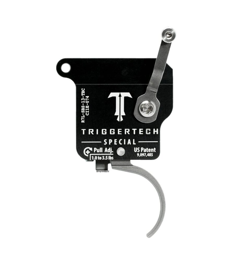 TRIGGERTECH Rem 700 Special Curved Stainless Vänster