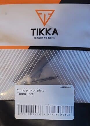 Tikka T1x Slagstift Komplett