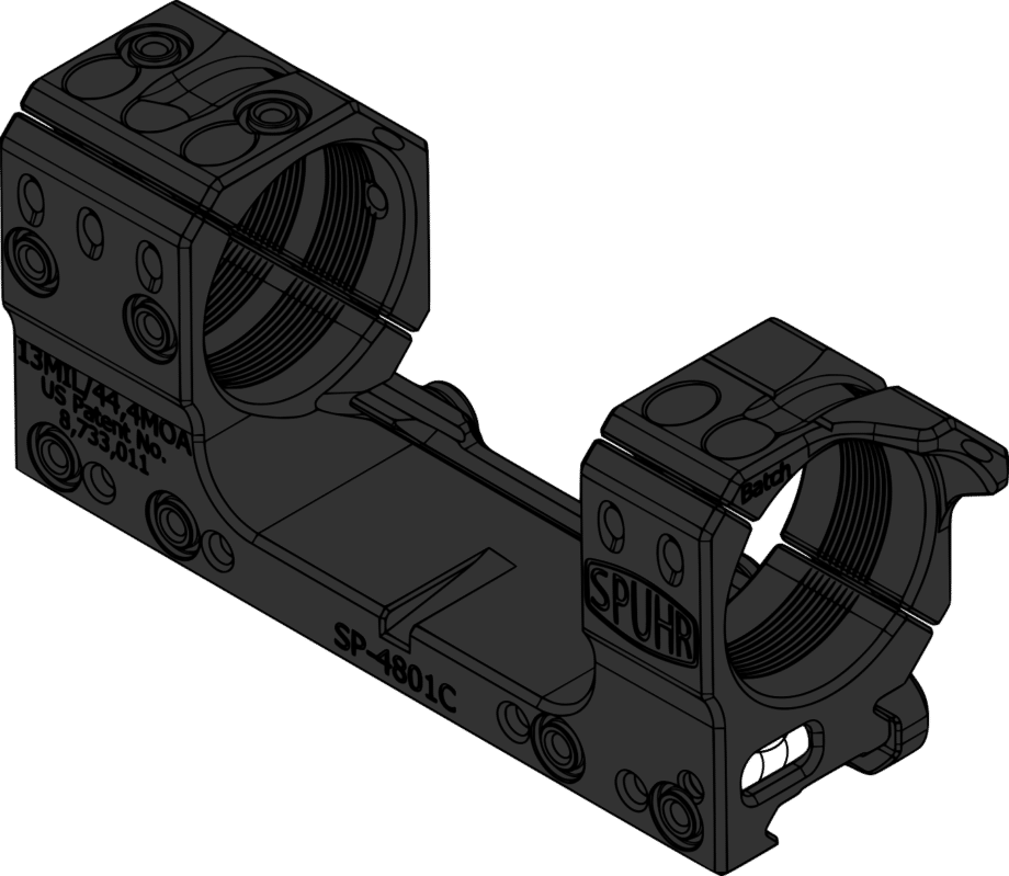 Spuhr Ø34 H30mm 13MIL Picatinny Gen3 SP-4801C