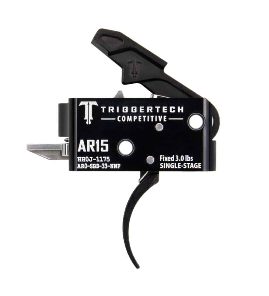 Triggertech Competitive AR15 1-Stage Primary Pro-Curve Black