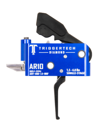 TriggerTech Diamond AR10 Primary 1-Stage Straight Black
