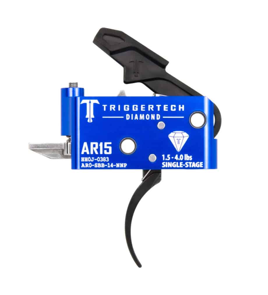 Triggertech Diamond AR15 1-Stage Pro-Curve Black