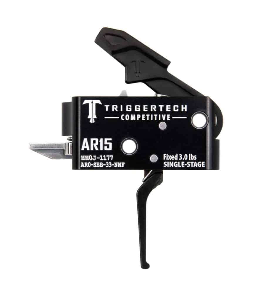 Triggertech Competitive AR15 1-Stage Primary Straight Black