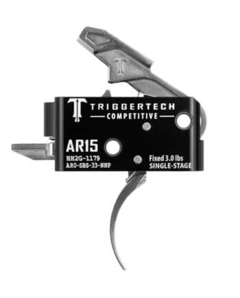 Triggertech Competitive AR15 1-Stage Primary Pro-Curve Stainless