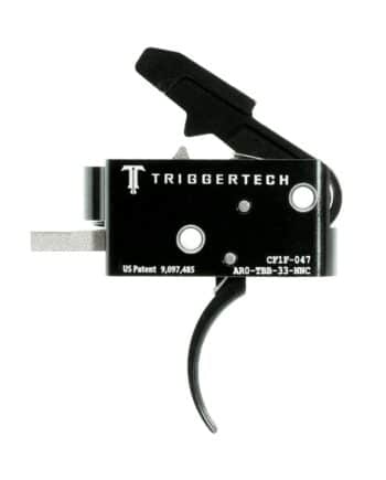 Triggertech Competitive AR15 Primary Curved Black