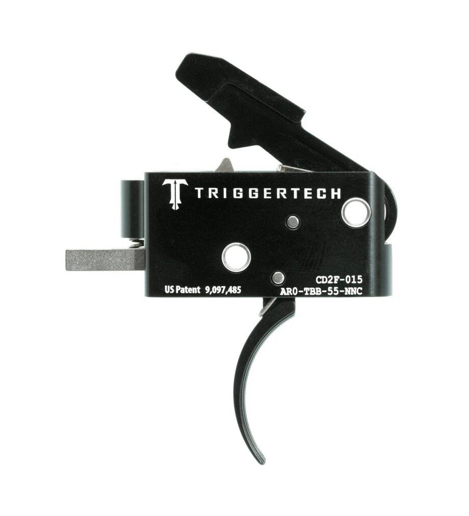 Triggertech Combat AR15 Primary Curved Black