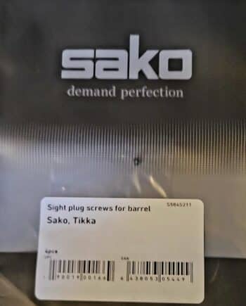 Sako/Tikka Täckskruvar
