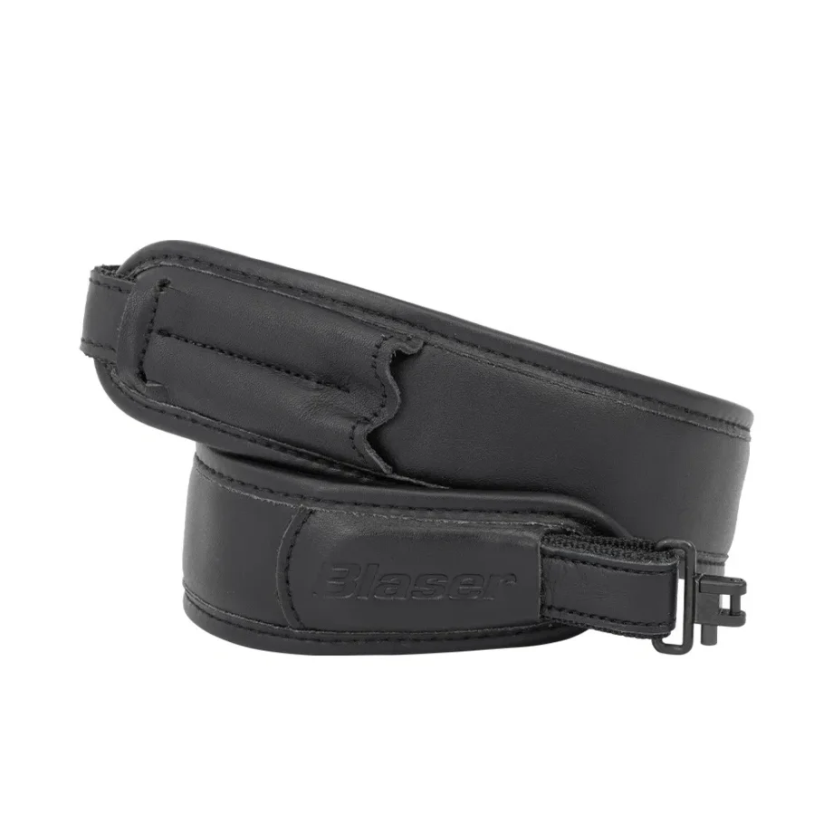 Blaser Läder Vapenrem Svart