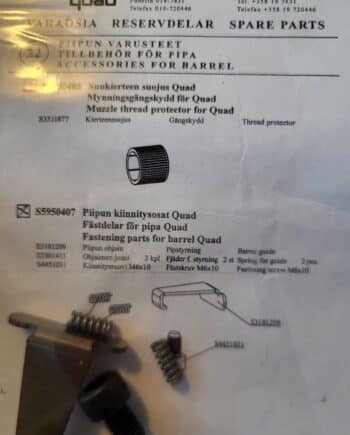 Sako Quad Fästdelar för pipa