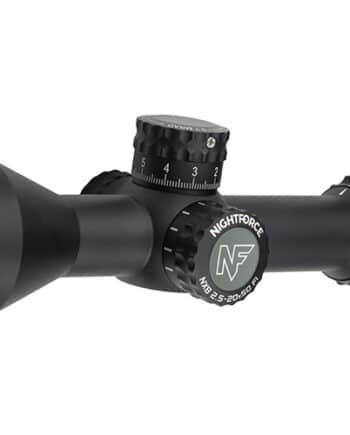 Nightforce NX8 FFP 2,5-20x50, riktm. MIL-C belyst