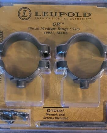 Leupold QR Ringar