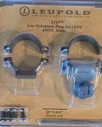 Leupold 1" STD Ext Low Ringar
