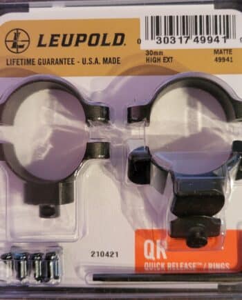 Leupold QR Ext High 30mm Ringar