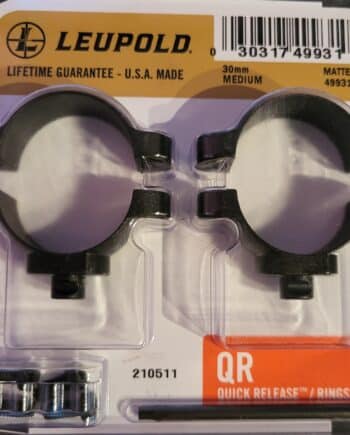Leupold QR 30mm Medium Ringar