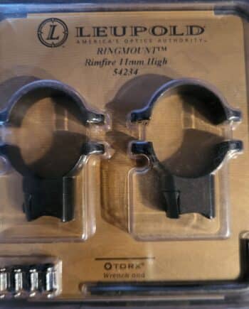Leupold 1" Ringmount 11mm Rimfire Höga
